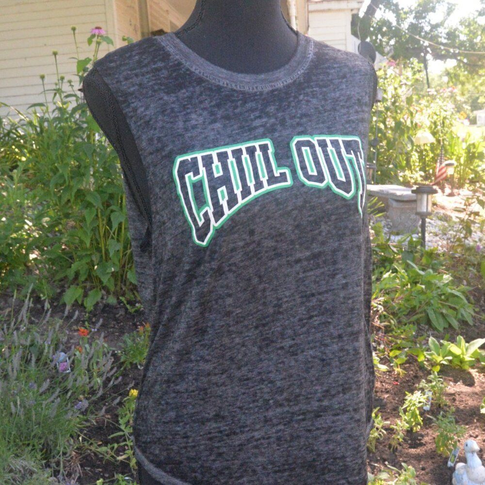 2/$10 Rebellious One Graphic "CHILL OUT" T-Shirt MUST BUNDLE